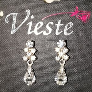 Austrian Crystal drop earrings